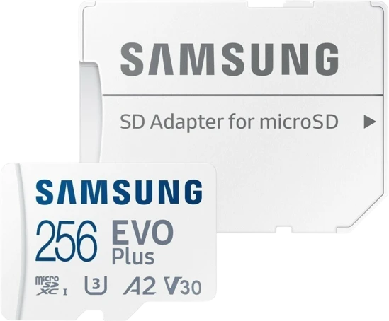 Карта памяти Samsung EVO Plus + SD адаптер