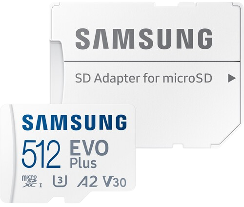 Карта памяти Samsung EVO Plus + SD адаптер