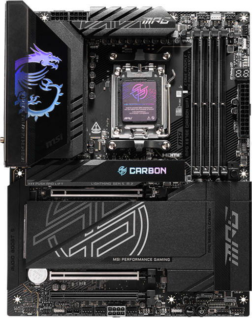 MSI MPG X870E CARBON WIFI AM5