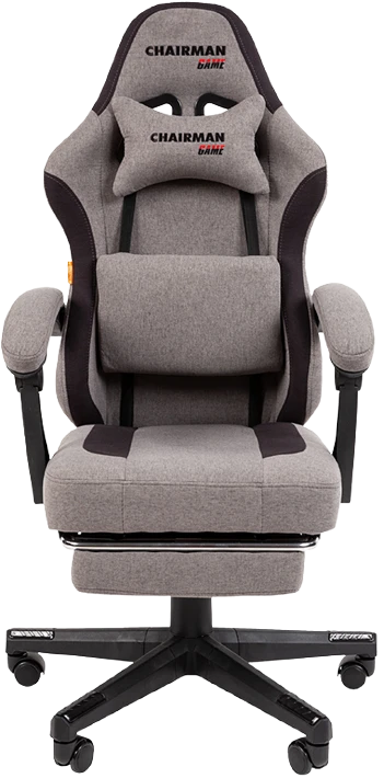 Игровое кресло Chairman Game CH27 Grey/Black