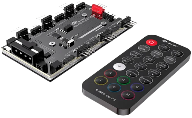 Контроллер вентиляторов Bykski B-RBW-C8-V5