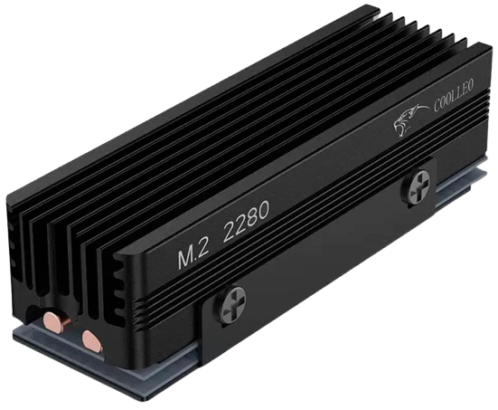 Coolleo CL-V3SSD-BK Black