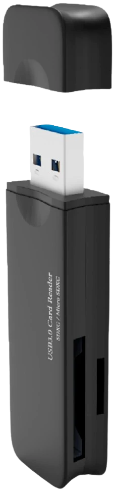 Кардридер Bion BXP-CR-USB3-01B