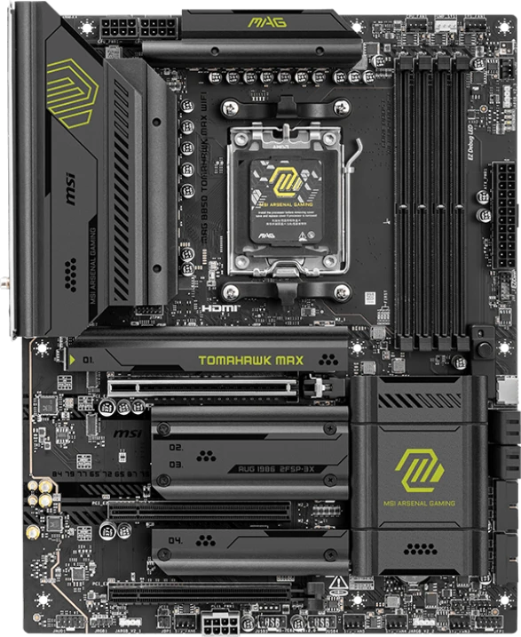 MSI MAG B850 TOMAHAWK MAX WIFI AM5