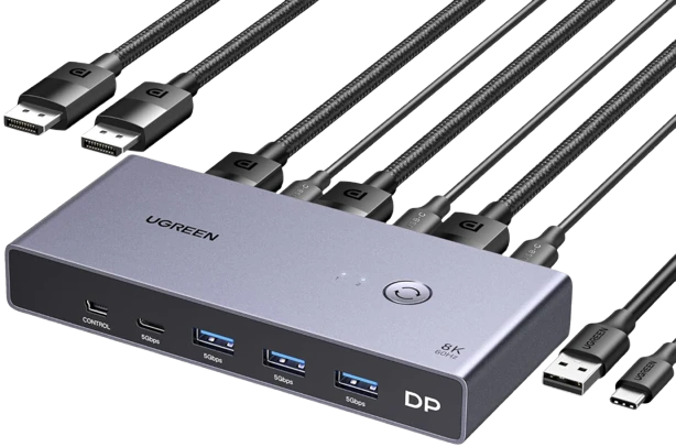 Переключатель DisplayPort UGREEN CM695