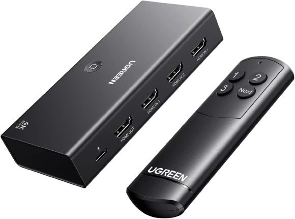 Переключатель HDMI UGREEN AW504