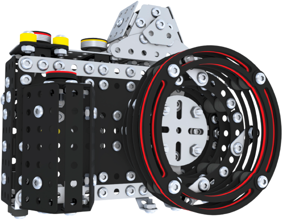 Конструктор Metal Craft Camera Black (2995)