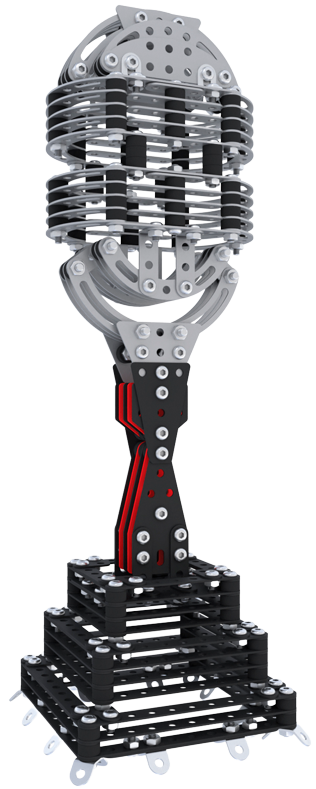 Конструктор Metal Craft Classic Microphone (2994)