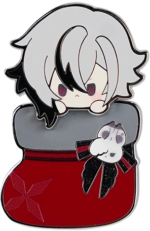 значок  miHoYo miHoYo Genshin Impact Arlecchino Cozy Winter Gathering