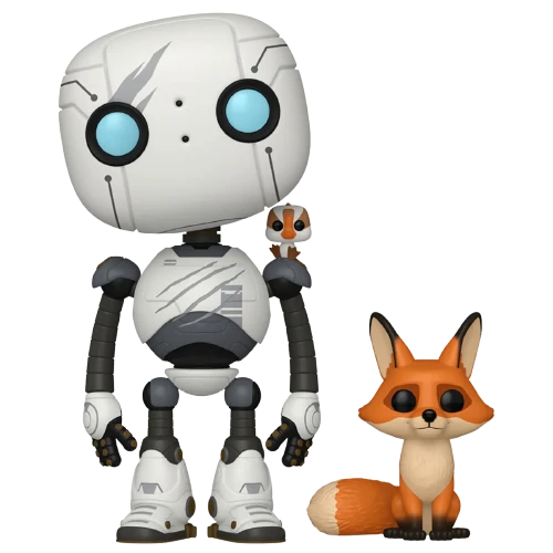 фигурка  Funko Funko POP! Movies Wild Robot Roz with Fink & Brightbill (1794)