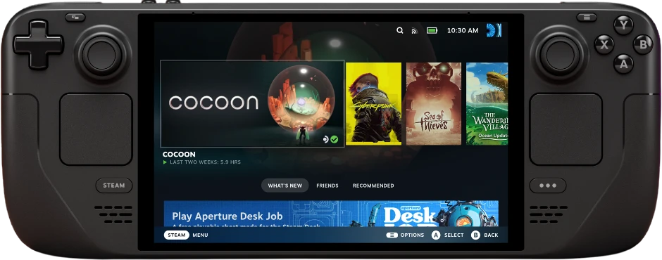 Игровая консоль Valve Steam Deck OLED 512Gb