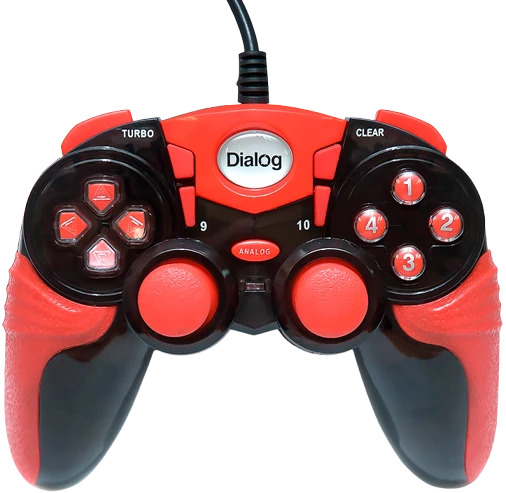 Геймпад Dialog Action GP-A15 Black/Red