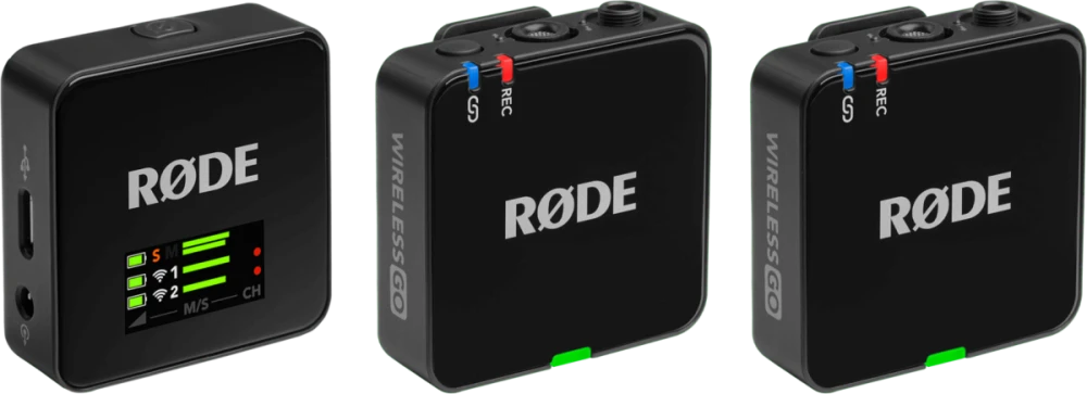 Микрофонная система RODE Wireless GO (Gen 3) Black