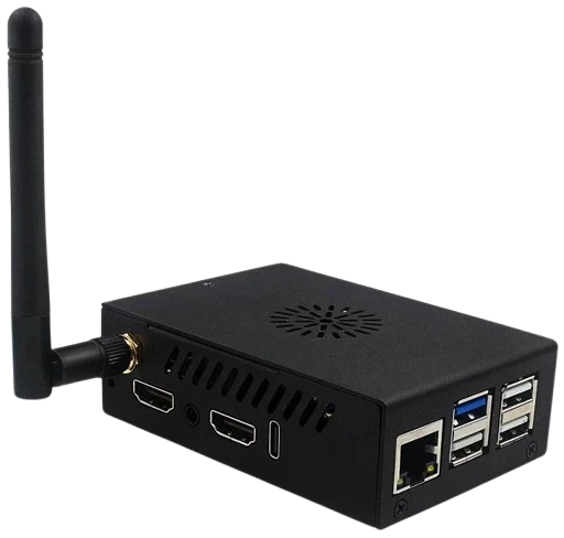Корпус для одноплатного компьютера Orange Pi 5 Pro Metal Case