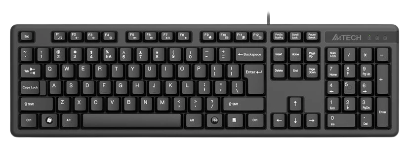 Клавиатура A4Tech KK-3 Black