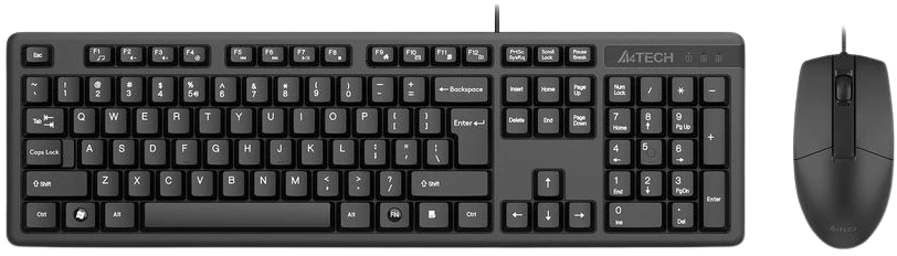 Клавиатура + мышь A4Tech KK-3330 Black