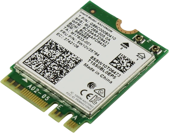 Wi-Fi адаптер Intel AX210.NGW