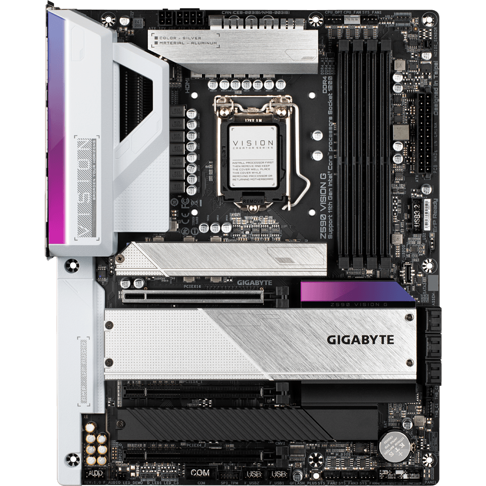 Materinskaya Plata Gigabyte Z590 Vision G V Internet Magazine Regard Moskva Kupit Po Nizkoj Cene Dostavka Samovyvoz