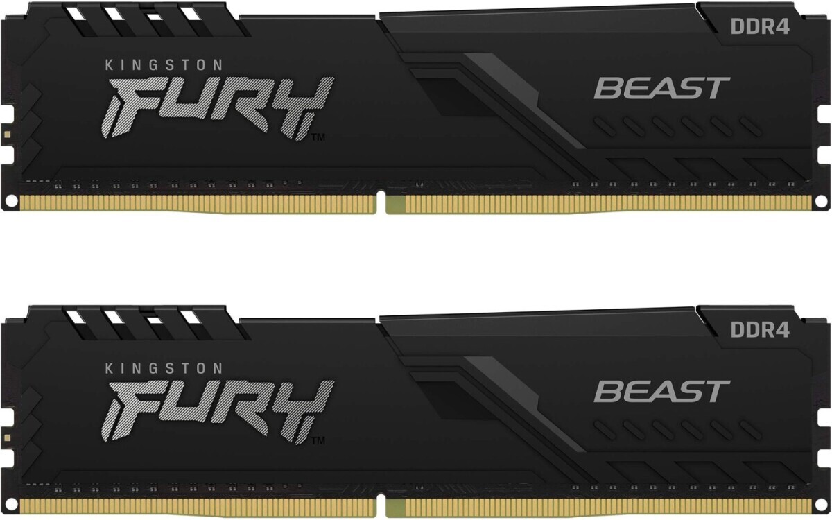 Описание оперативной памяти 16GB DDR4 3200MHz Kingston Fury Beast
