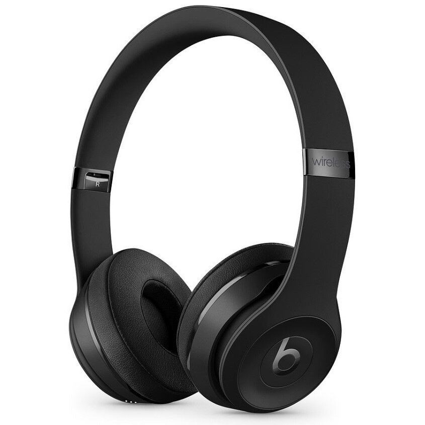 Гарнитура Apple Beats Solo3 Wireless Black (MX432EE/A) в интернет-магазине  Регард Москва - купить по низкой цене, доставка, самовывоз