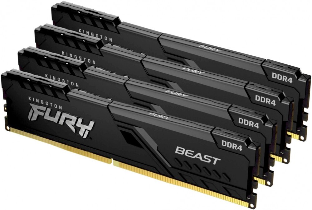 Оперативная память 32GB DDR4 3200MHz Kingston Fury Beast