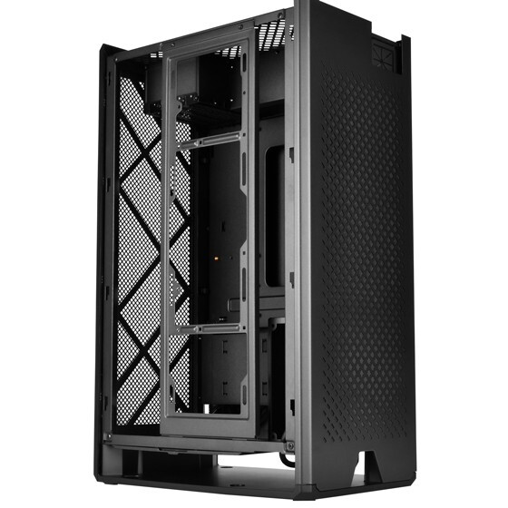SilverStone ALTA G1M ホワイト スタック効果設計 Micro-ATX タワー